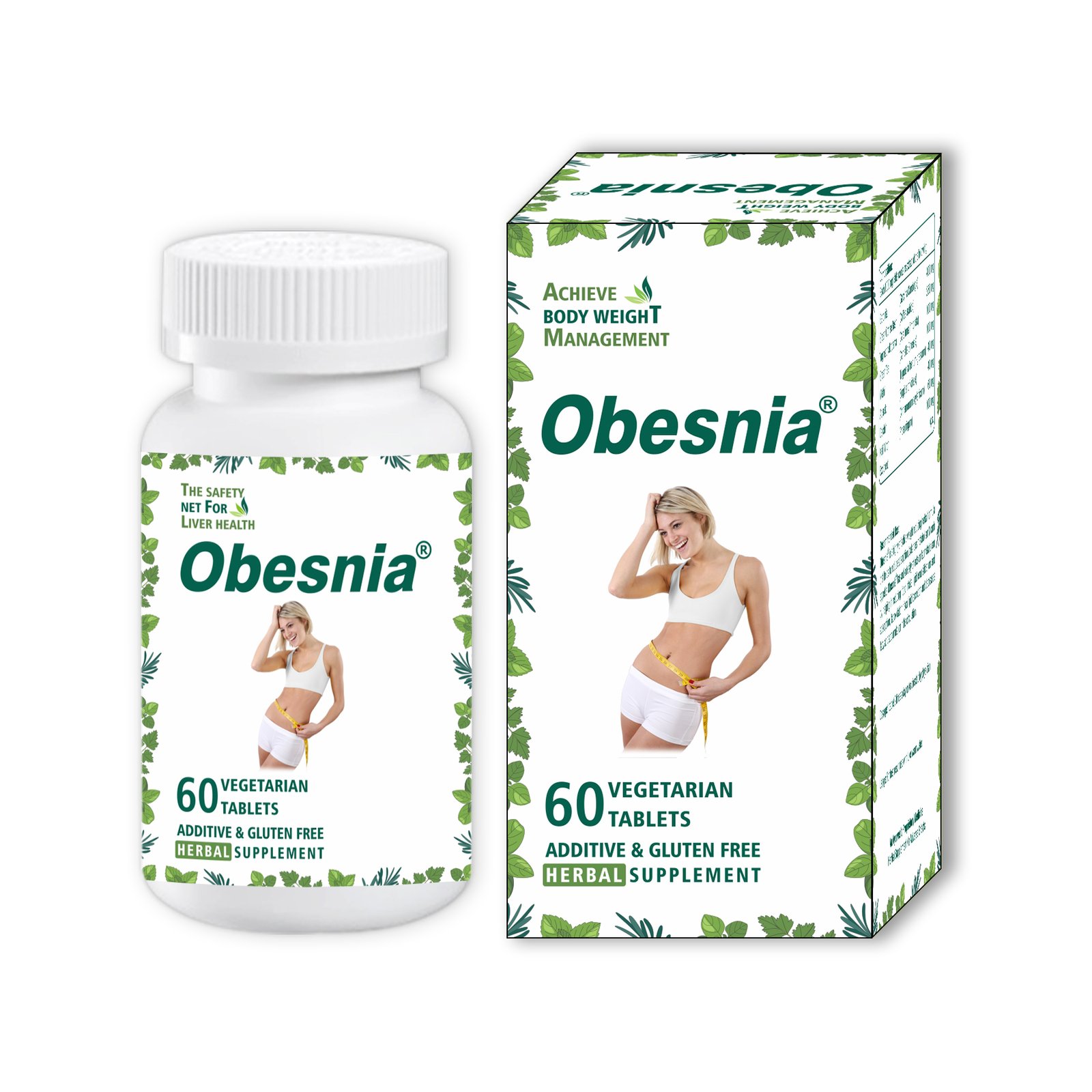 Obesnia Tablets packaging