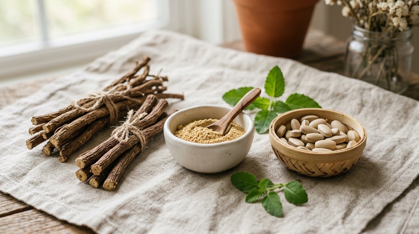 Traditional herbal roots and natural formulations at Indisky Herbs